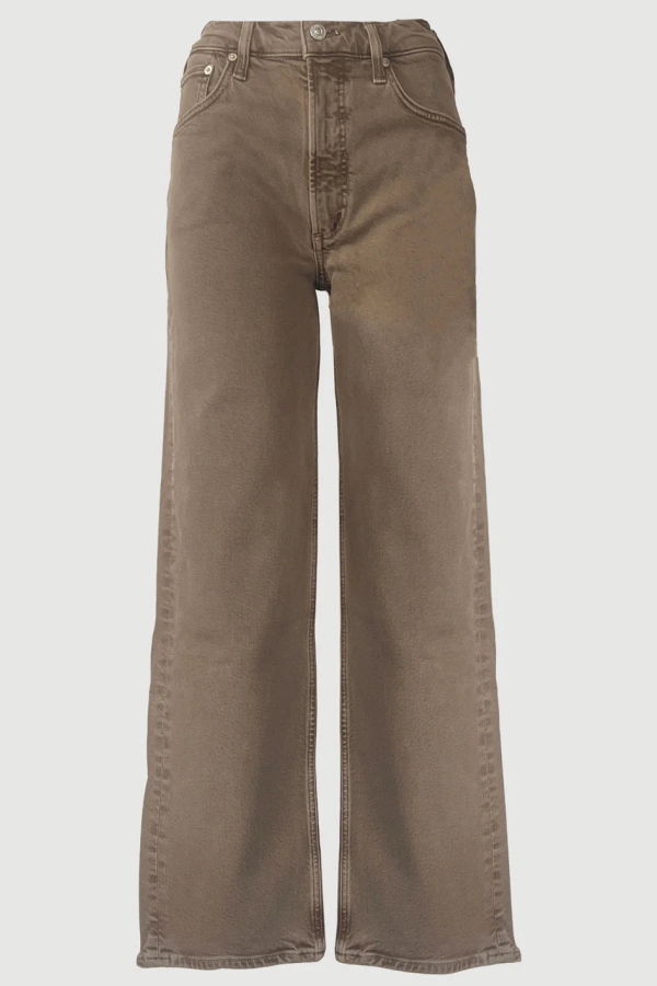 Citizens of Humanity Palma Straight Jeans - Brown