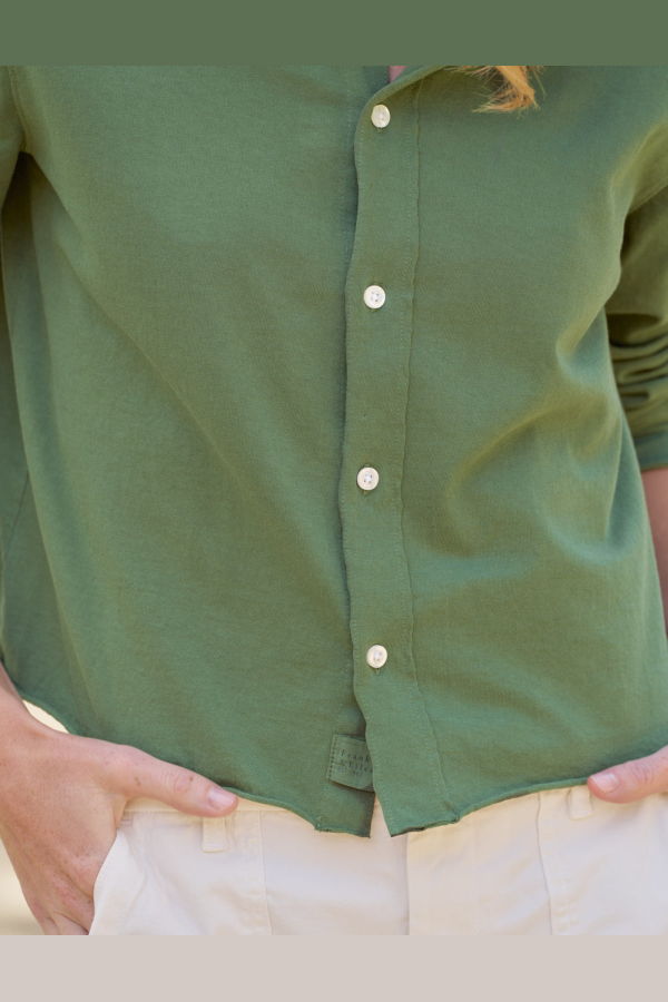 Frank & Eileen Jackie T-Shirt Cardigan - Nori