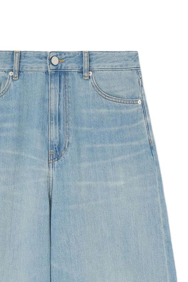 Ganni Denim Pants - Light Blue Vintage