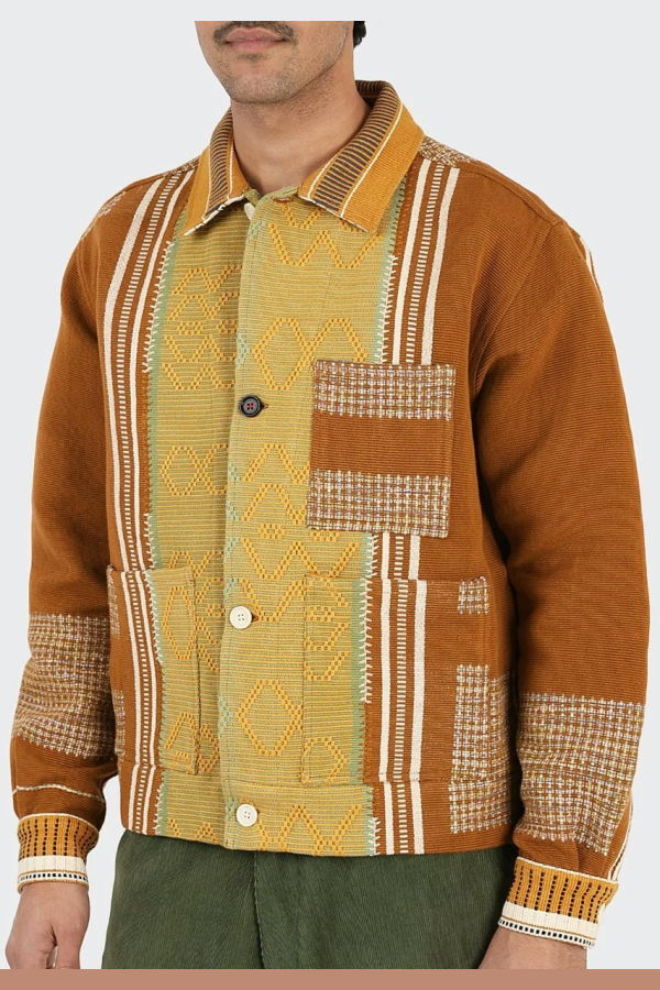 Kardo Craft Bodhi Jacket Handloom With Embroidery