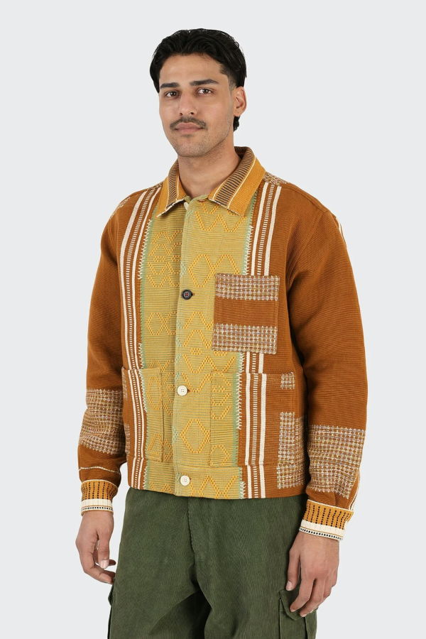Kardo Craft Bodhi Jacket Handloom With Embroidery