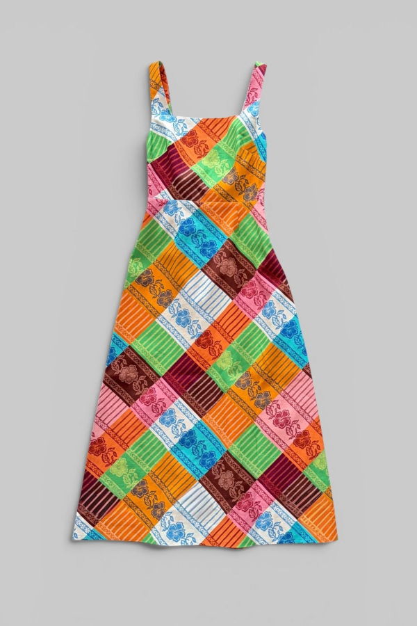ALÉMAIS Kaleidoscope Midi Dress - Multi