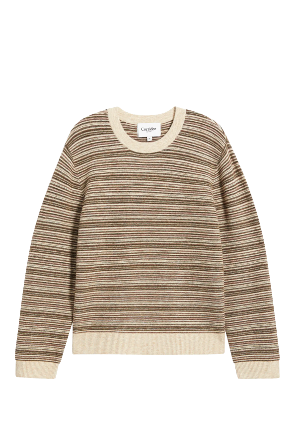 Corridor Mini Stripe Crewneck Sweater