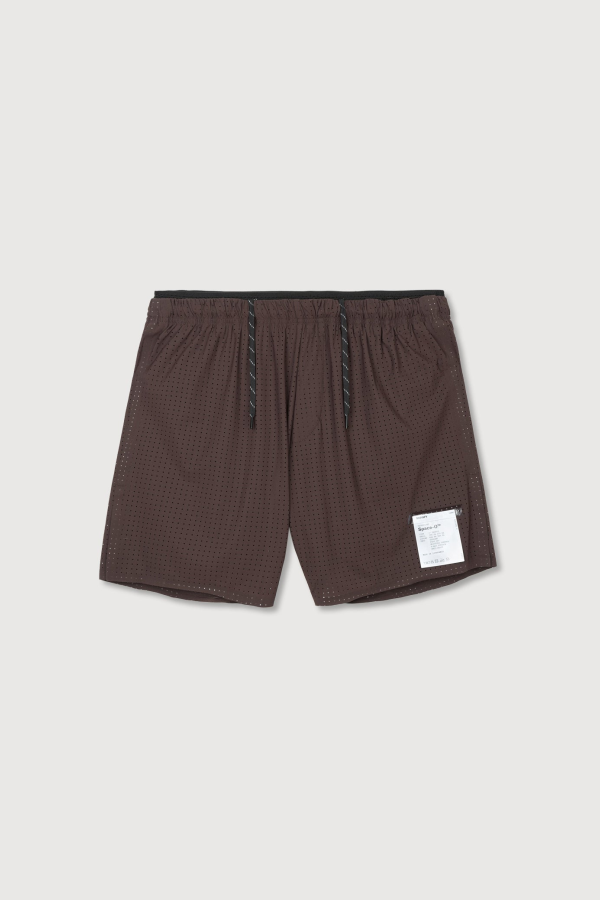 Satisfy Space-O 5" Shorts - Deep Mahogany