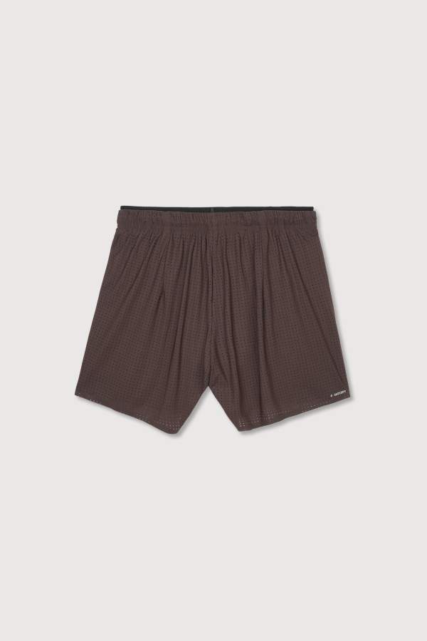 Satisfy Space-O 5" Shorts - Deep Mahogany
