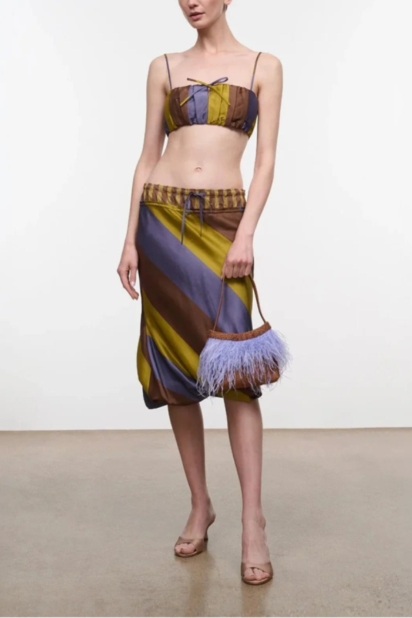 Staud Winslow Bag Bronze Cielo