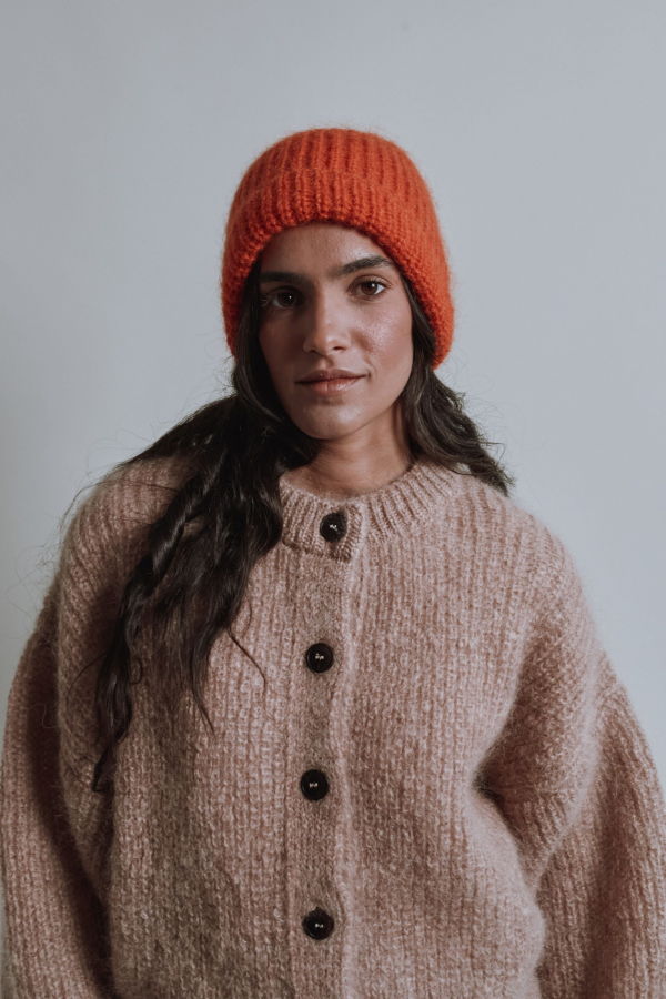 L'ENVERS Paul Beanie in Merino-Mohair Wool