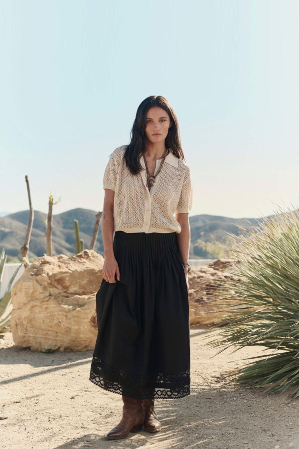 The Great. Structured Victorian Skirt