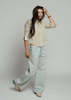 Mona Thalheimer Crinkle Camille Shirt - Yellow/Blue - Thumbnail 3