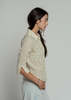 Mona Thalheimer Crinkle Camille Shirt - Yellow/Blue - Thumbnail 5