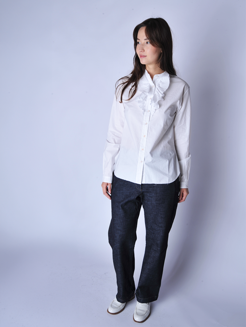H+ Hannoh Wessel Washed Denim Pernilla Pant
