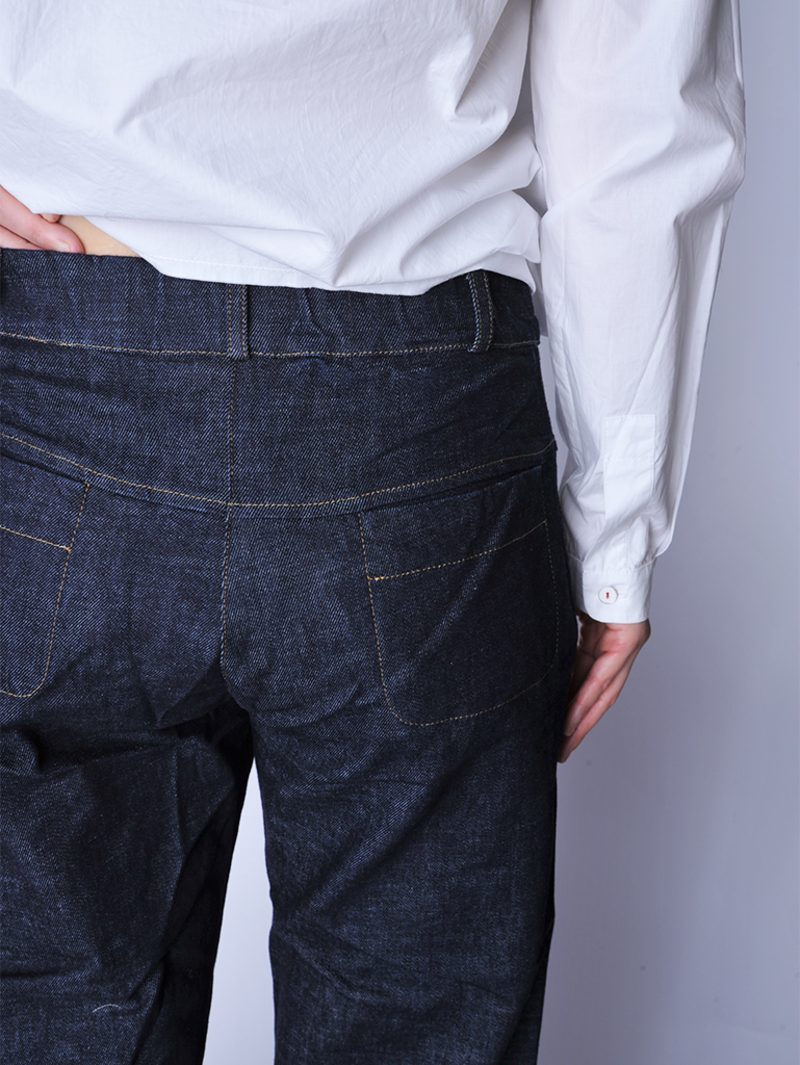 H+ Hannoh Wessel Washed Denim Pernilla Pant