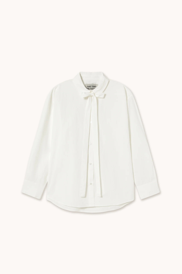 TINY BIG SISTER Bow Neck Shirt