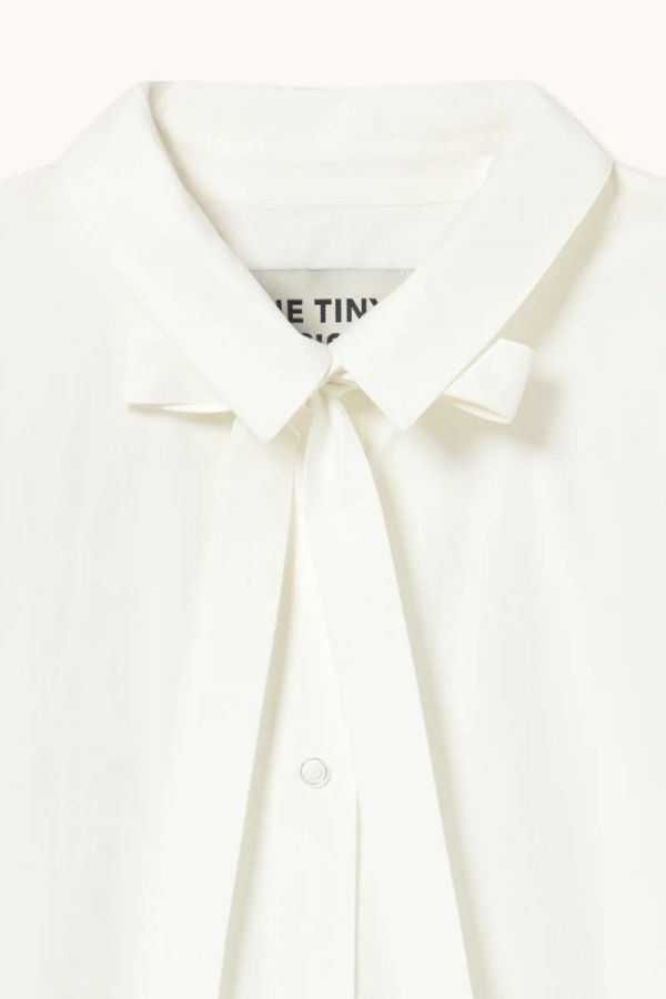 TINY BIG SISTER Bow Neck Shirt