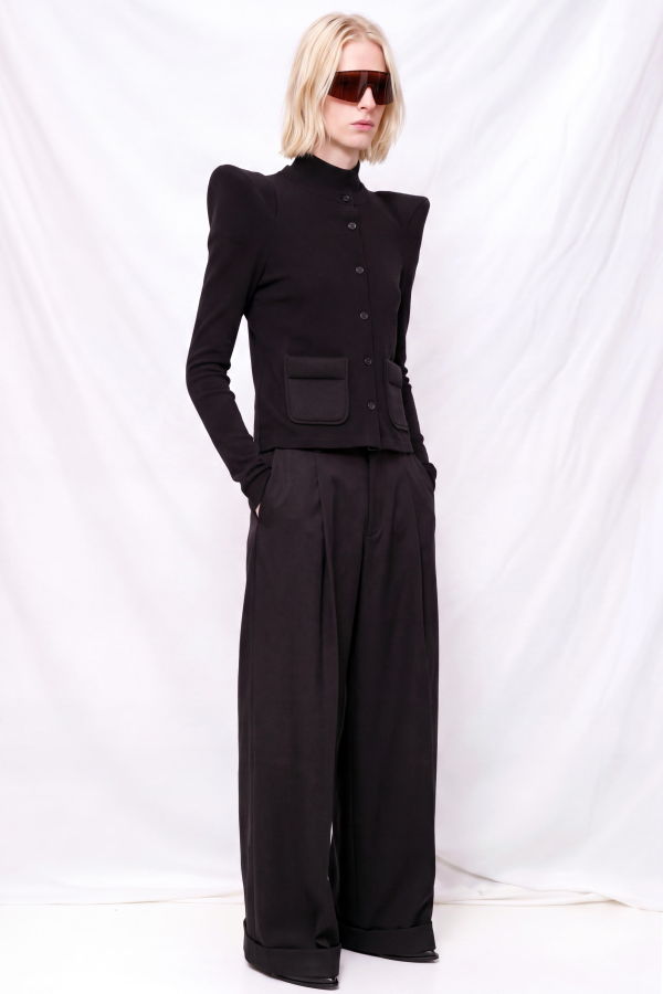 Melitta Baumeister Foamy Shoulder Cardigan