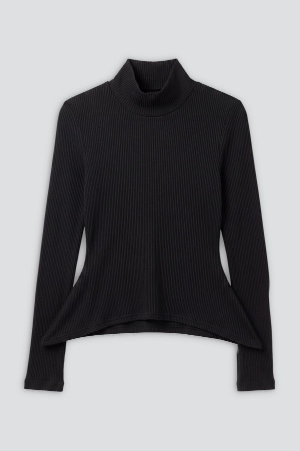 Melitta Baumeister Pointy Turtleneck Top