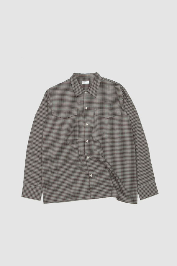 Universal Works Attendant Shirt Parker Check