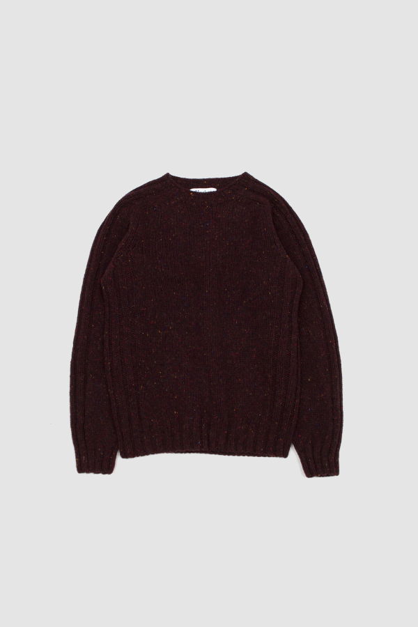 Harley of Scotland Chunky Crew Neck Sweater Lewis