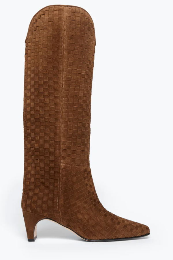 Freda Salvador Lennox Woven Tall Boot - Toffee