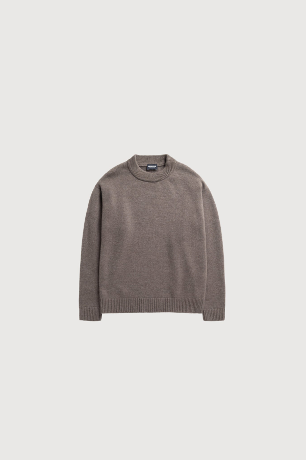 Arpenteur Source Round Collar Sweater - Greige
