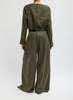 Tibi Cozy Flannel Triple Pleat Pant - Thumbnail 3