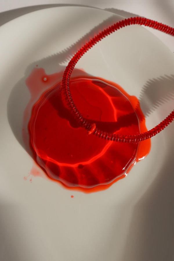 BUBS. Cherry Necklace - Red