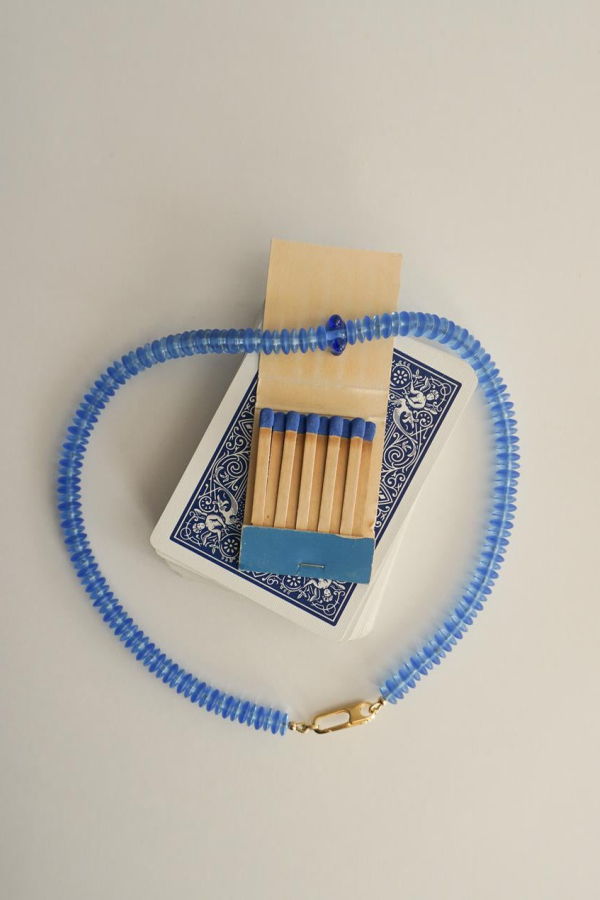 BUBS. Denim Necklace
