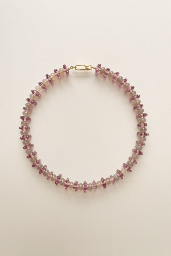 BUBS. Lilac Necklace