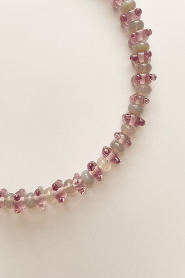 BUBS. Lilac Necklace
