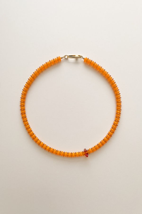 BUBS. Tangerine Necklace