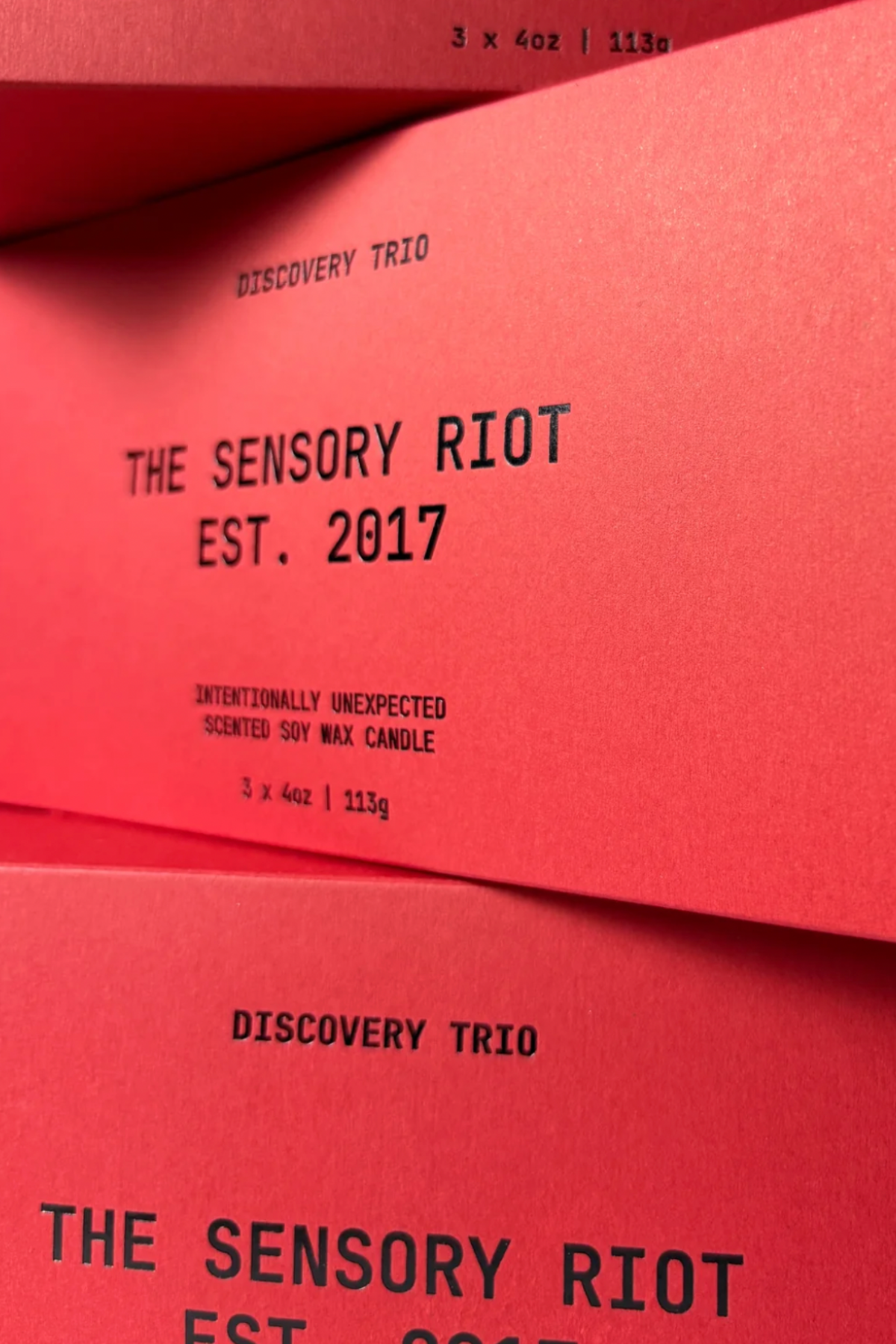 The Sensory Riot Smoky + Ceremonial Discovery Trio Candle Set - Image 2 of 4