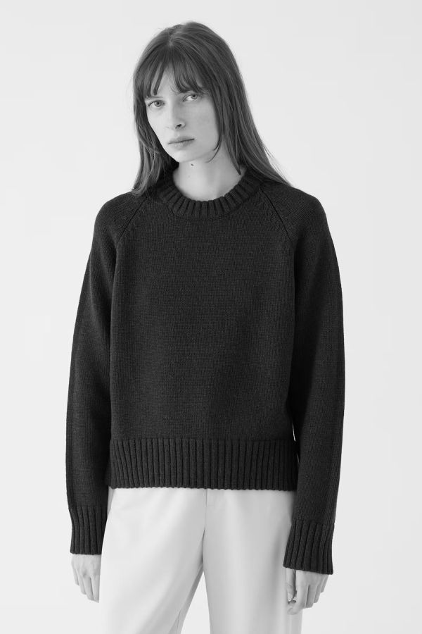 demylee Imogen Cotton Cashmere Sweater - Oatmeal