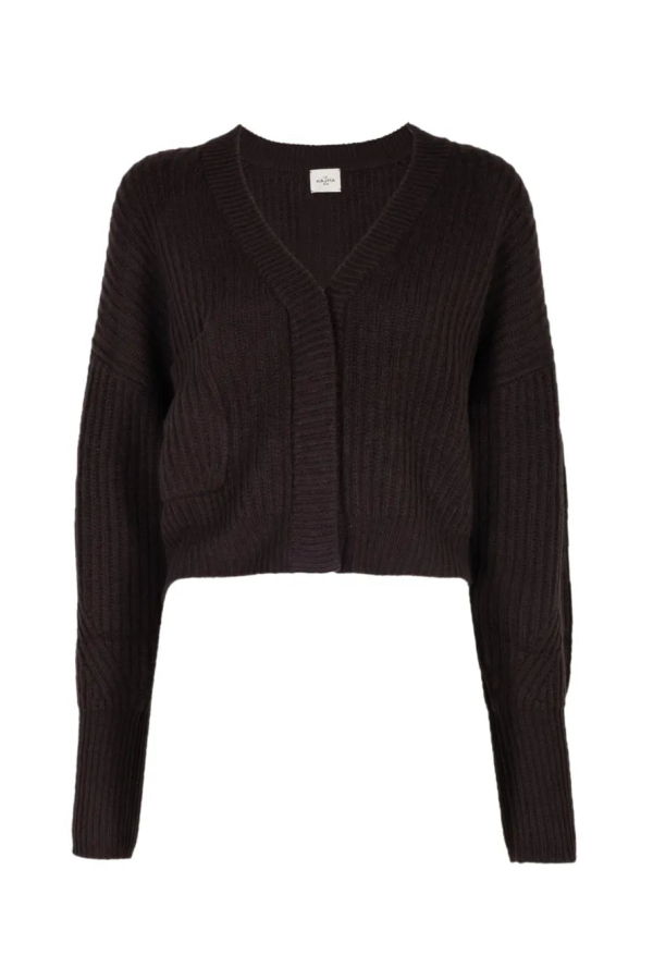Le Kasha Monaco Cardigan - Prune