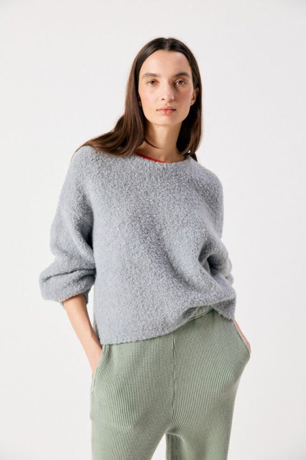 American Vintage Zolly Sweater - Sea Lion Melange