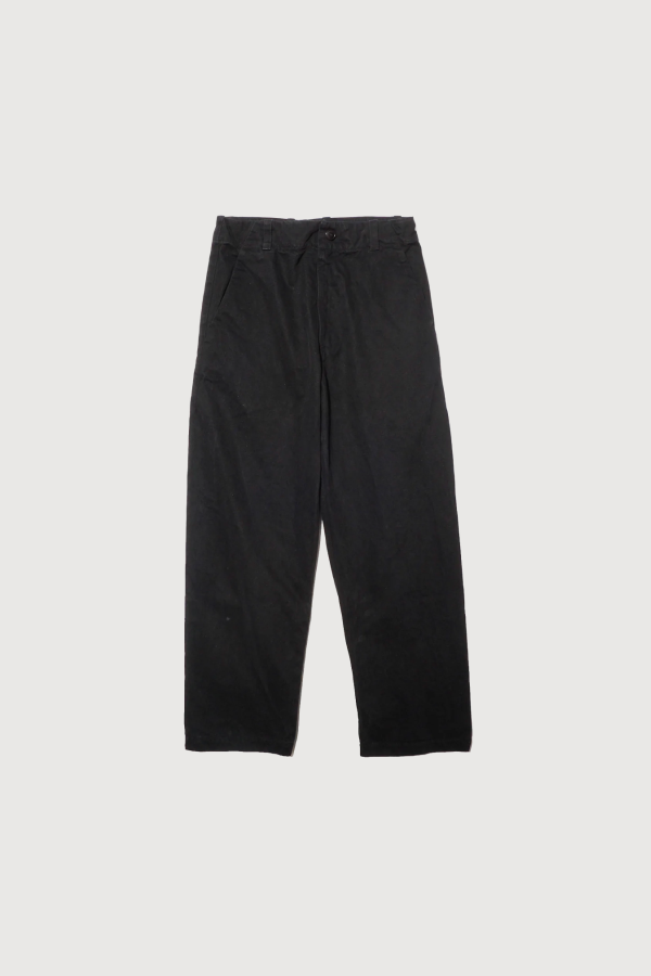 Arpenteur Lux P Garment Dyed Unlined Trousers - Black