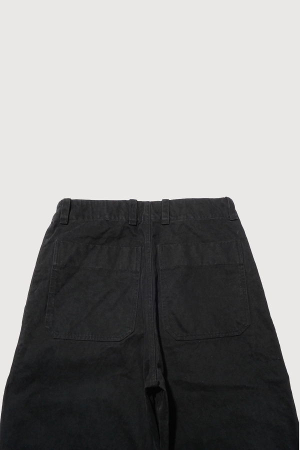 Arpenteur Lux P Garment Dyed Unlined Trousers - Black