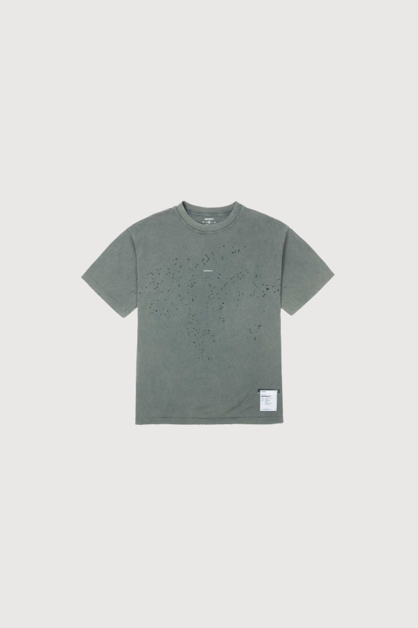 Satisfy MothTech T-Shirt - Faded Black Walter