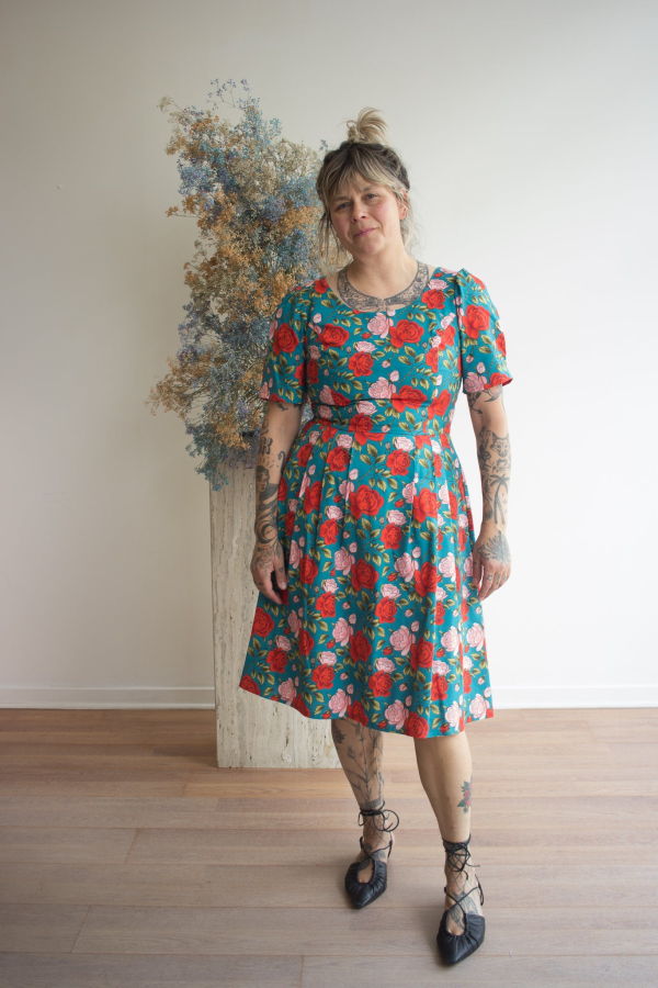 Birds of North America Winter Chippy Dress
