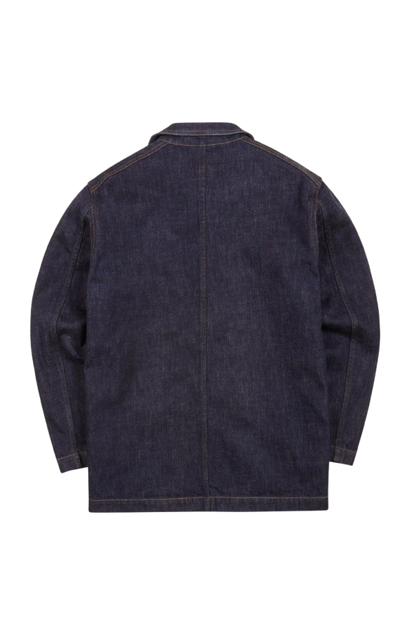 Drake's Selvedge Denim Five-Pocket Chore Jacket