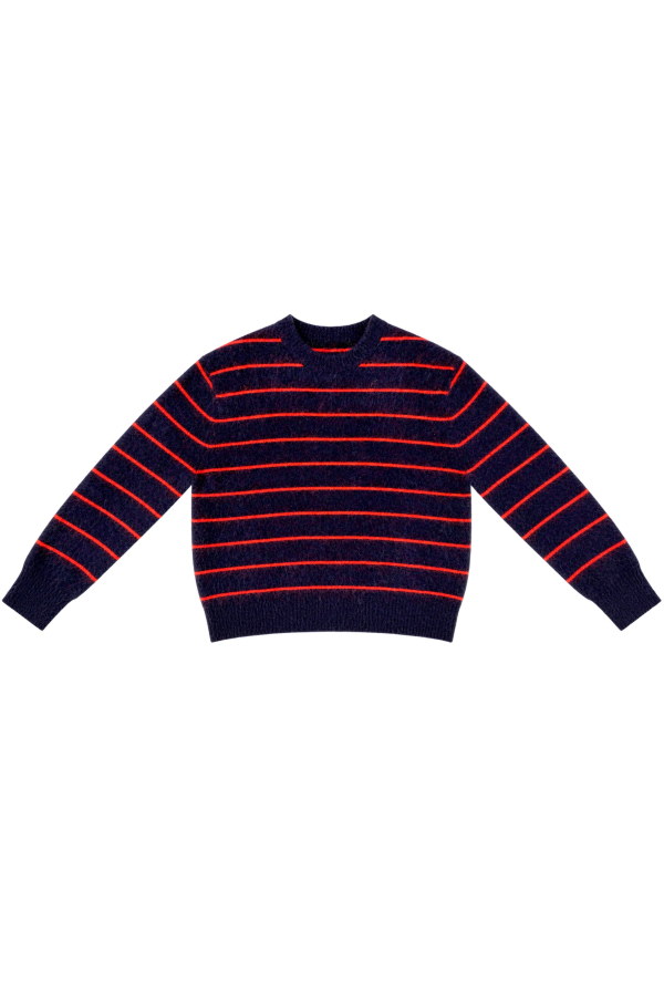 Ali Golden Oversized Mohair Pullover Sweater
