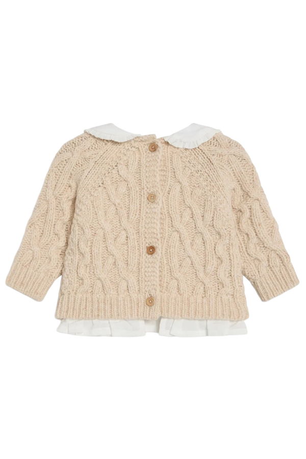 KIDS The New Society Baby Echo Sweater - White
