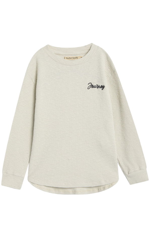 KIDS The New Society Baby Hayley Long Sleeve T-Shirt - White