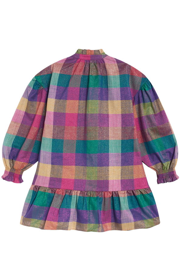 KIDS The New Society Isbby Checks Dress - Multicolour