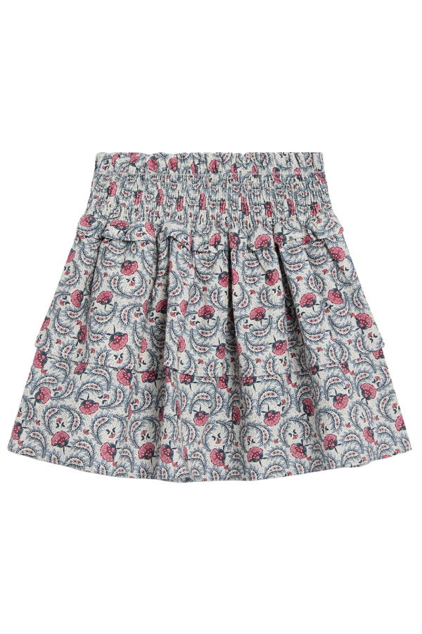 KIDS The New Society Nesta Skirt - White Floral Print