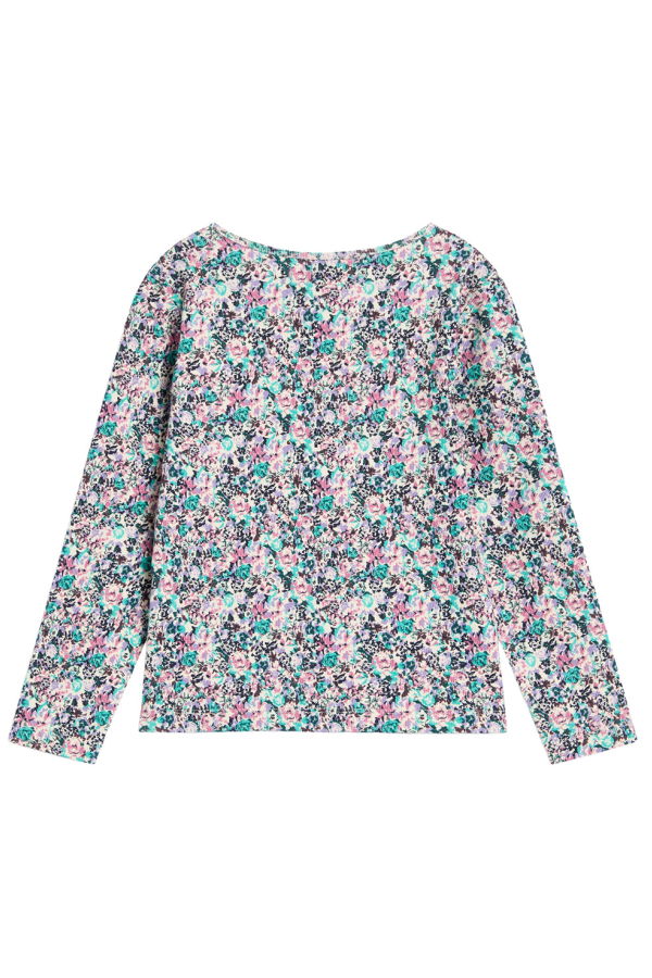 KIDS The New Society TNS Rib T-Shirt Ashby Floral Print T-Shirt - Blue