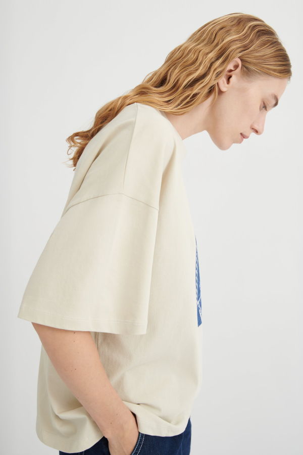 Kowtow Cyanotype Tee - Stone