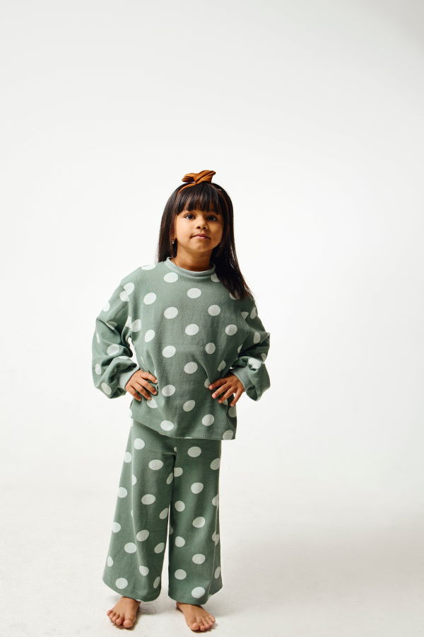 KIDS Kid's Stuff [Trucs d'enfants] Danny Wide Leg Grow-With-Me Pants