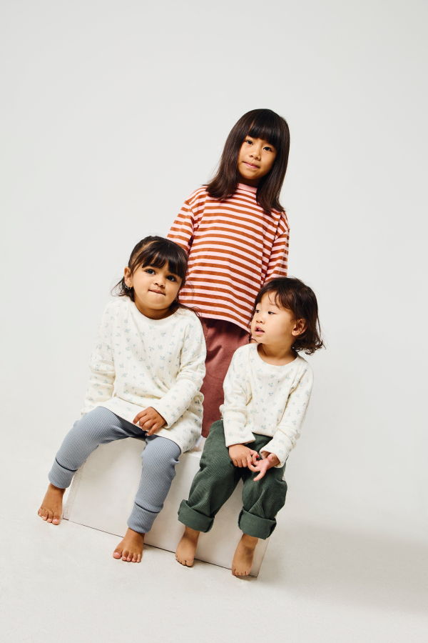 KIDS Kid's Stuff [Trucs d'enfants] Grow With Me Ribbed Leggings
