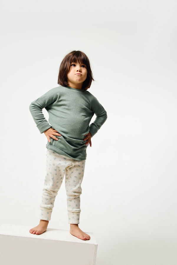 KIDS Kid's Stuff [Trucs d'enfants] Grow With Me Pointelle Liberty Leggings