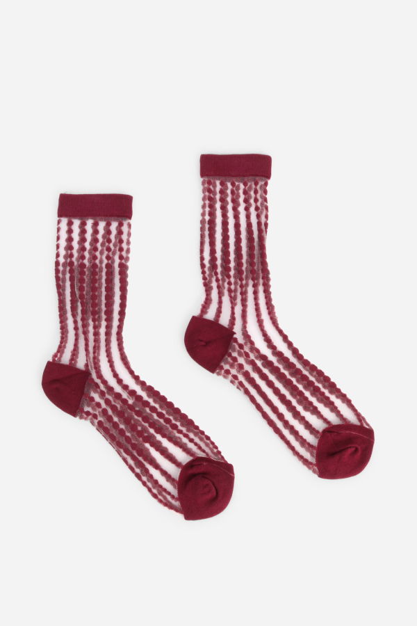 UNITED LEGWEAR Sheer Bubbles Socks